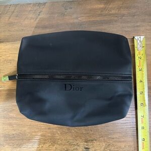 Dior Black Makeup Bag
